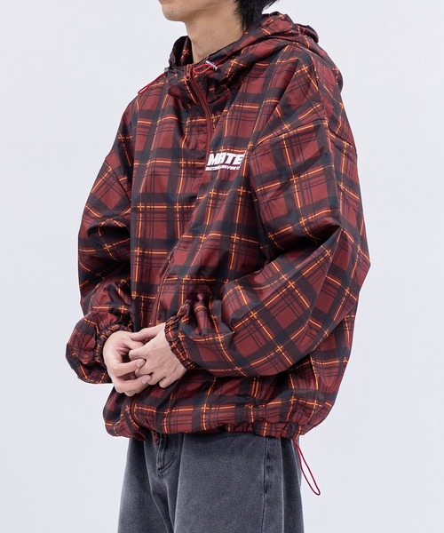 コムデギャルソンシャツ ナイロンジャケット パーカー チェック コムデギャルソンシャツ ナイロンジャケット パーカー チェック