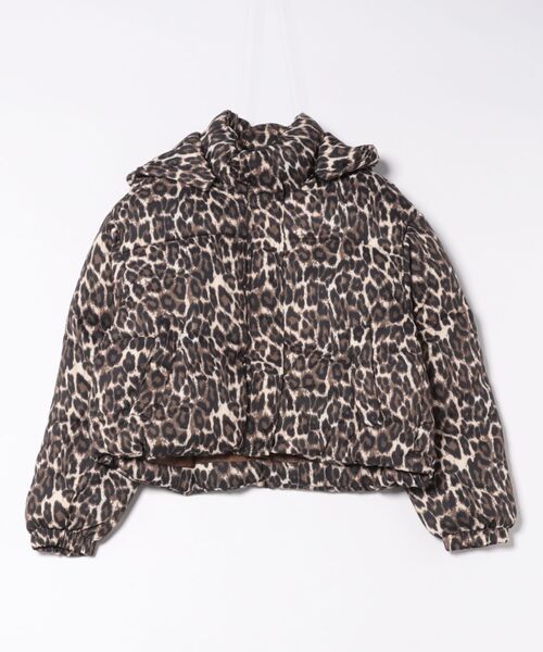 VETEMENTS 豹柄　ダウンジャケット　黒　Mサイズ　限定　貴重　名作 VETEMENTS 豹柄 ダウンジャケット 黒 Mサイズ 限定 貴重 名作