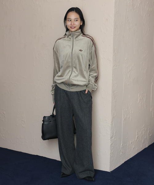 adidas Originals（アディダスオリジナルス）の「別注【adidas originals/アディダス オリジナルス】TRACK TOP JSSP（その他アウター・レディース・ベージュ・X-SMALL/SMALL）」の7枚目の写真