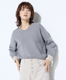 COMME CA Wardrobe（コムサワードローブ）の「14G接結編 ニットプルオーバー（ニット/セーター）」