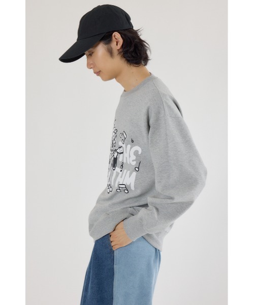 RODEO CROWNS WIDE BOWL(ロデオクラウンズワイドボウル)の「saint baer スウェット(スウェット・メンズ・ブルー/杢グレー/ブラック・MEDIUM/LARGE)」の18枚目の写真