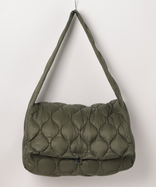 TAION(タイオン)の「【TAION】MILITARY MESSENGER DOWN BAG-L TAION-MGBG01ALSML-L(メッセンジャーバッグ・メンズ・セージグリーン/ダークオリーブ/ブラック・FREE)」の1枚目の写真