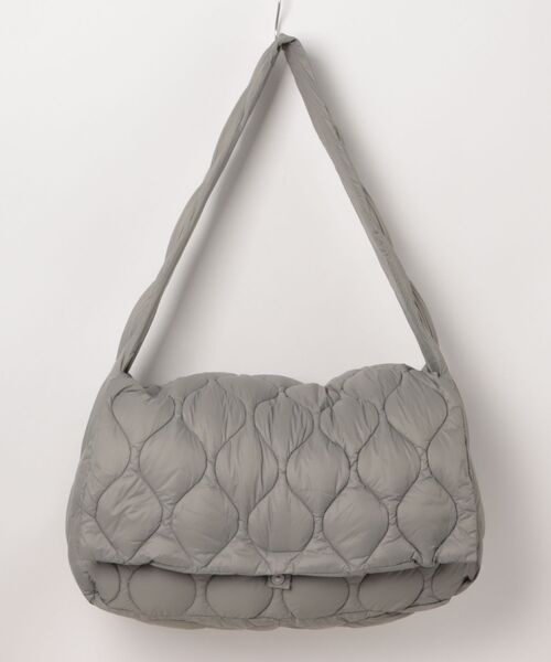 TAION(タイオン)の「【TAION】MILITARY MESSENGER DOWN BAG-L TAION-MGBG01ALSML-L(メッセンジャーバッグ・メンズ・セージグリーン/ダークオリーブ/ブラック・FREE)」の2枚目の写真