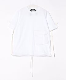 N°21（ヌメロ ヴェントゥーノ）の「【N°21/ヌメロ ヴェントゥーノ】ビッグポケット　半袖Tシャツ25SU-F021-4157（Tシャツ/カットソー）」