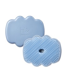 H&(ビューティー)(アッシュアンド(ビューティー))のH& アッシュアンド コンパクトブラシ(ミラー付き)(ヘアブラシ)