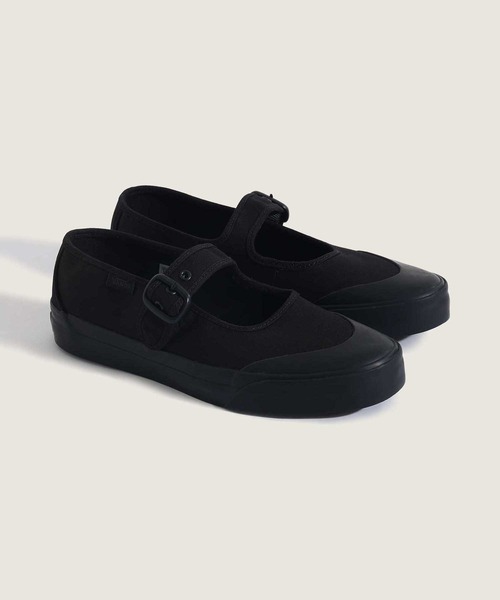 VANS（バンズ）の「メリージェーン / Mary Jane BLACK/BLACK/BLACK / VN000CRRBJ41（スニーカー・レディース・ブラック×ブラック・4/5/5.5/6/6.5/7/4.5）」の2枚目の写真