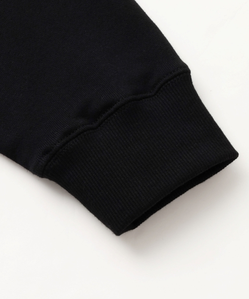 GLAZOS（グラソス）の「【毛玉になりにくい】I 'm ロゴフロントプリントトレーナー（スウェット・キッズ・ネイビー/ブラック/トップグレー・150cm/170cm/160cm）」の7枚目の写真