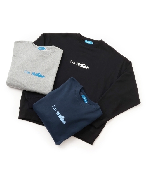 GLAZOS（グラソス）の「【毛玉になりにくい】I 'm ロゴフロントプリントトレーナー（スウェット・キッズ・ネイビー/ブラック/トップグレー・150cm/170cm/160cm）」の11枚目の写真