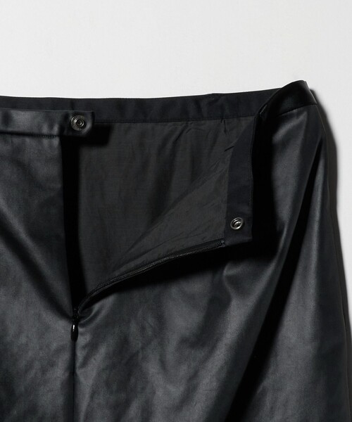 6（ロク）の「＜6(ROKU)＞ポリエステル サテンスカート（スカート・レディース・ブラック・36/38）」の10枚目の写真