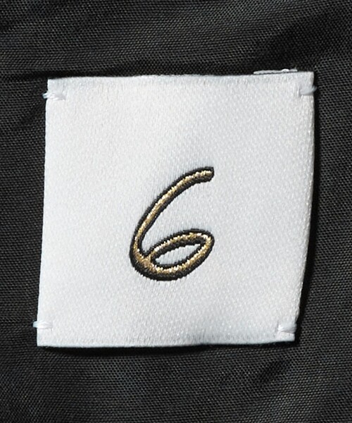 6（ロク）の「＜6(ROKU)＞ポリエステル サテンスカート（スカート・レディース・ブラック・36/38）」の15枚目の写真