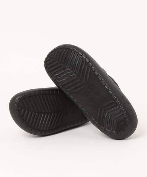 crocs（クロックス）の「crocs クロックス CLASSIC PUFF MOC【暖かボア/2WAY/軽量】メンズシューズ スリッポン 踵が踏める(クラシックパフモック) 210706（スリッポン・メンズ・ブラック/アイボリー/イエロー系その他・25.0cm/26.0cm/27.0cm/28.0cm）」の5枚目の写真