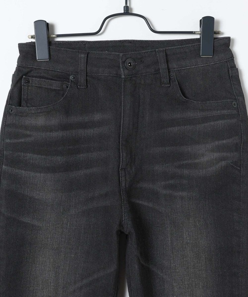 JEANASIS（ジーナシス）の「ストレッチフレアデニム/606227（デニムパンツ・レディース・ブルー/ブラック・SMALL/MEDIUM）」の5枚目の写真