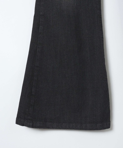 JEANASIS（ジーナシス）の「ストレッチフレアデニム/606227（デニムパンツ・レディース・ブルー/ブラック・SMALL/MEDIUM）」の7枚目の写真