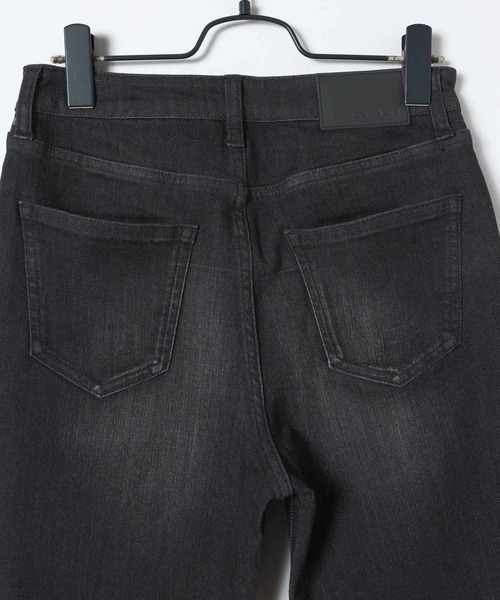 JEANASIS（ジーナシス）の「ストレッチフレアデニム/606227（デニムパンツ・レディース・ブルー/ブラック・SMALL/MEDIUM）」の8枚目の写真