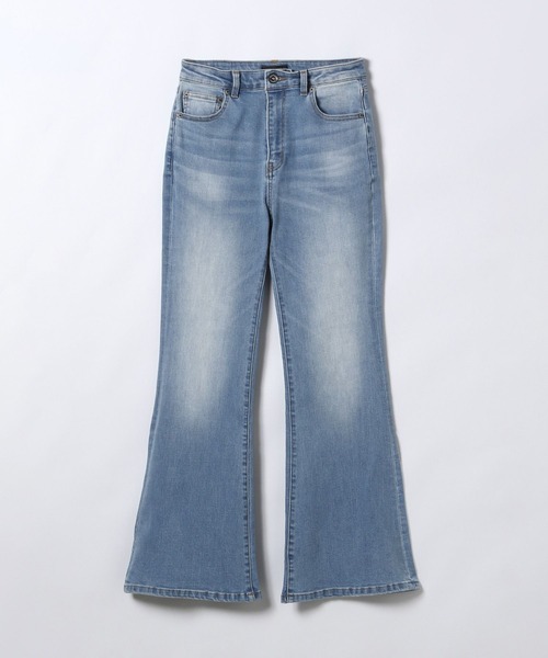 JEANASIS（ジーナシス）の「ストレッチフレアデニム/606227（デニムパンツ・レディース・ブルー/ブラック・SMALL/MEDIUM）」の21枚目の写真