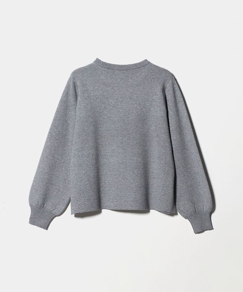A DAY IN THE LIFE UNITED ARROWS（アデイインザライフユナイテッドアローズ）の「ラメ パフスリーブニット ‐ウォッシャブル‐＜A DAY IN THE LIFE＞（ニット/セーター・レディース・オフホワイト/イエロー/パープル/ライトグレー・FREE）」の13枚目の写真