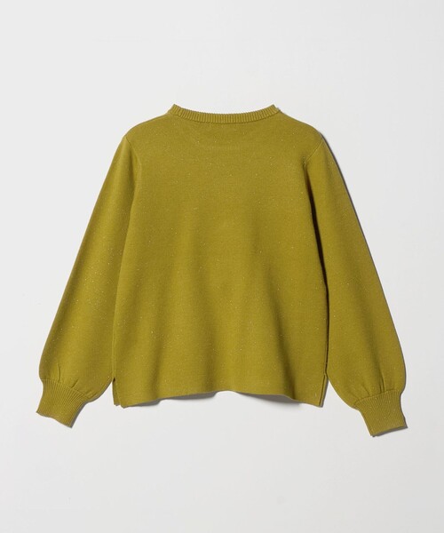 A DAY IN THE LIFE UNITED ARROWS（アデイインザライフユナイテッドアローズ）の「ラメ パフスリーブニット ‐ウォッシャブル‐＜A DAY IN THE LIFE＞（ニット/セーター・レディース・オフホワイト/イエロー/パープル/ライトグレー・FREE）」の18枚目の写真