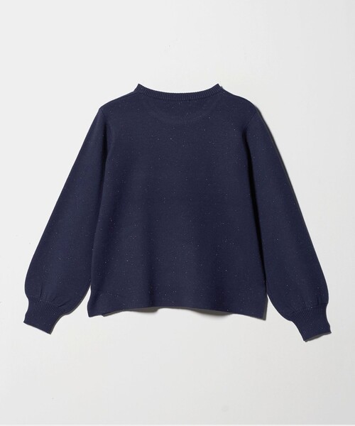A DAY IN THE LIFE UNITED ARROWS（アデイインザライフユナイテッドアローズ）の「ラメ パフスリーブニット ‐ウォッシャブル‐＜A DAY IN THE LIFE＞（ニット/セーター・レディース・オフホワイト/イエロー/パープル/ライトグレー・FREE）」の21枚目の写真