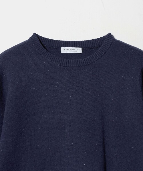 A DAY IN THE LIFE UNITED ARROWS（アデイインザライフユナイテッドアローズ）の「ラメ パフスリーブニット ‐ウォッシャブル‐＜A DAY IN THE LIFE＞（ニット/セーター・レディース・オフホワイト/イエロー/パープル/ライトグレー・FREE）」の22枚目の写真