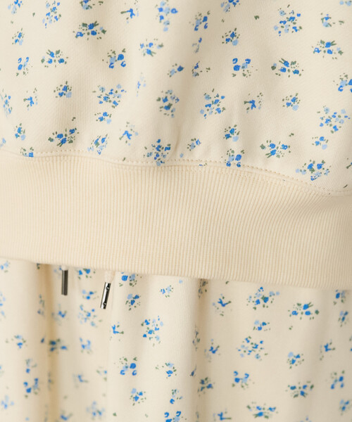 FREAK'S STORE(フリークスストア)の「フラワー プリントスウェット/小花柄スウェット<セットアップ対応>(スウェット・レディース・オフホワイト/ライトグレー・フリ-)」の18枚目の写真