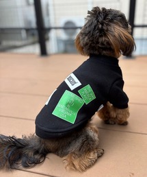 LEPSIM（レプシィム）の「【PET】【DISCUS／ディスカス】パッチ風スウェット　611125（ペットウェア）」