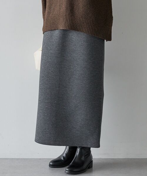 AMERICAN HOLIC（アメリカンホリック）の「ダンボールポンチスカート（スカート・レディース・チャコールグレー/グレイッシュベージュ/グレー系その他/ブラック・S/L/M）」の21枚目の写真