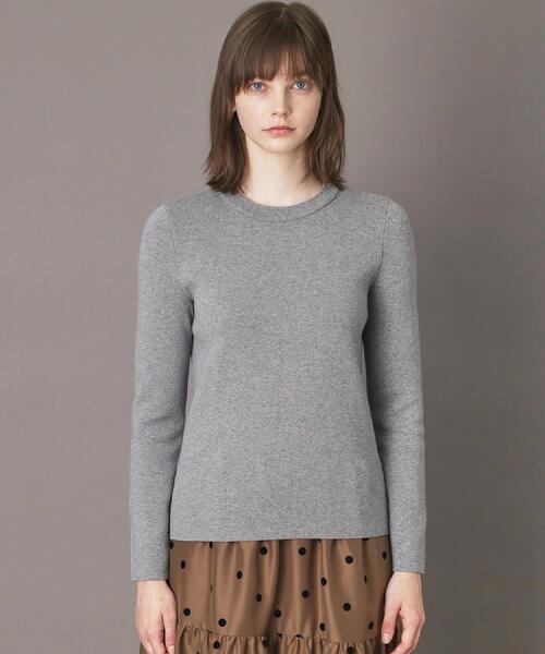 DRESSTERIOR(ドレステリア)の「2WAYレースカラーニット(ニット/セーター・レディース・ネイビー/ベージュ/ダークグレー・38/36/34)」の8枚目の写真