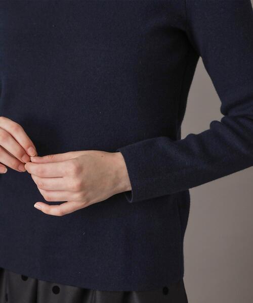 DRESSTERIOR(ドレステリア)の「2WAYレースカラーニット(ニット/セーター・レディース・ネイビー/ベージュ/ダークグレー・38/36/34)」の20枚目の写真