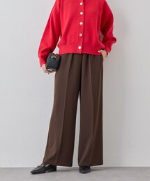 un dix cors | 《美シルエット》T/Rストレッチパンツ(スラックス)