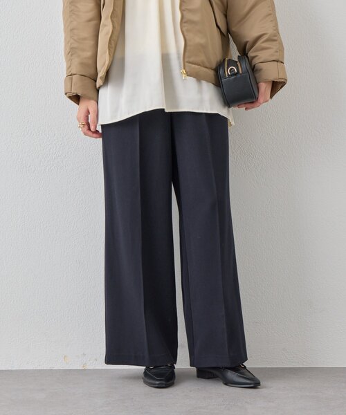 un dix cors（アンディコール）の「《美シルエット》T/Rストレッチパンツ（スラックス・レディース・チャコールグレー/ブラウン/ネイビー・FREE）」の17枚目の写真