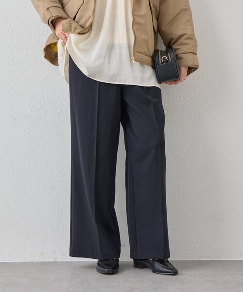 un dix cors（アンディコール）の「《美シルエット》T/Rストレッチパンツ（スラックス・レディース・チャコールグレー/ブラウン/ネイビー・FREE）」の21枚目の写真