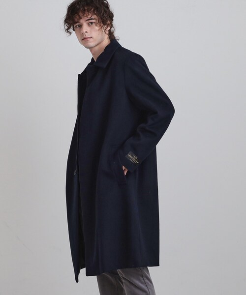 tk.TAKEO KIKUCHI(ティーケータケオキクチ)の「ステンカラーコート(ステンカラーコート・メンズ・ブラック/グレー系4/ネイビー・01/02/03/04)」の8枚目の写真