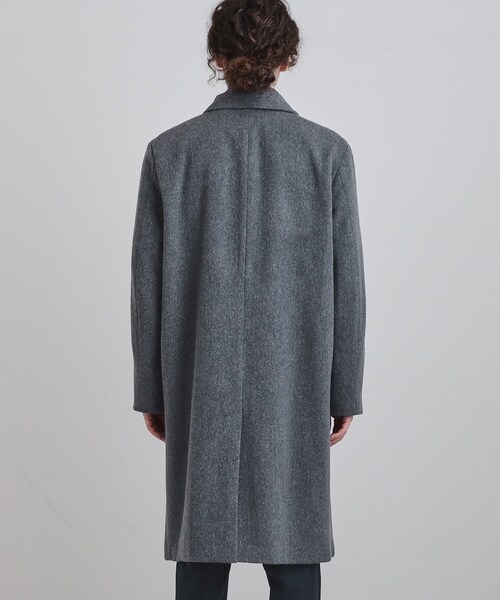tk.TAKEO KIKUCHI(ティーケータケオキクチ)の「ステンカラーコート(ステンカラーコート・メンズ・ブラック/グレー系4/ネイビー・01/02/03/04)」の18枚目の写真
