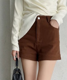 Ada.（エイダ）の「スエードタッチ ハイウエスト ショートパンツ（その他パンツ）」