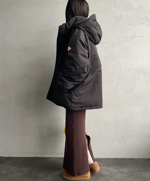 DANTON（ダントン）の「[DANTON/ダントン] アーミー フーデッド ダウンジャケット（ダウンジャケット/コート・レディース・ブラック/オリーブ・M/L）」の9枚目の写真