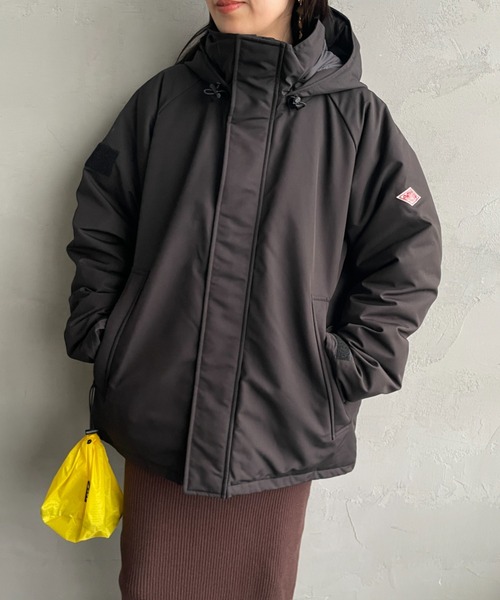 DANTON/ダントン] アーミー フーデッド ダウンジャケット（ダウン