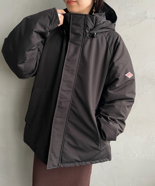 DANTON（ダントン）の「[DANTON/ダントン] アーミー フーデッド ダウンジャケット（ダウンジャケット/コート・レディース・ブラック/オリーブ・M/L）」の13枚目の写真