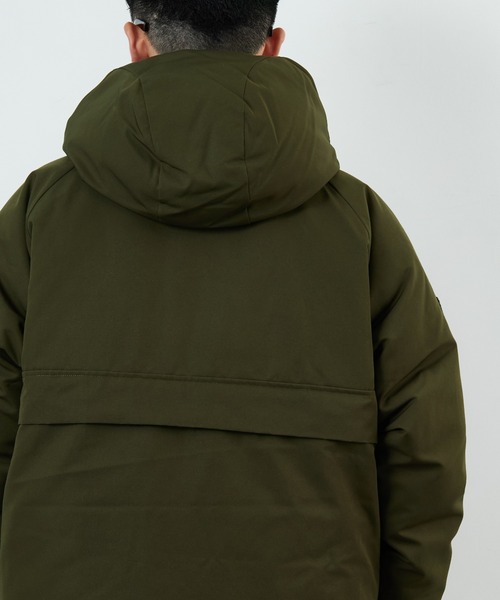 DANTON/ダントン] アーミー フーデッド ダウンジャケット（ダウン