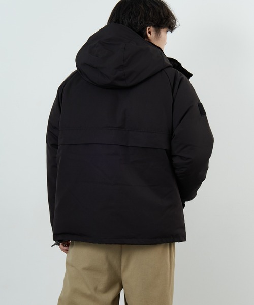 DANTON/ダントン] アーミー フーデッド ダウンジャケット（ダウン