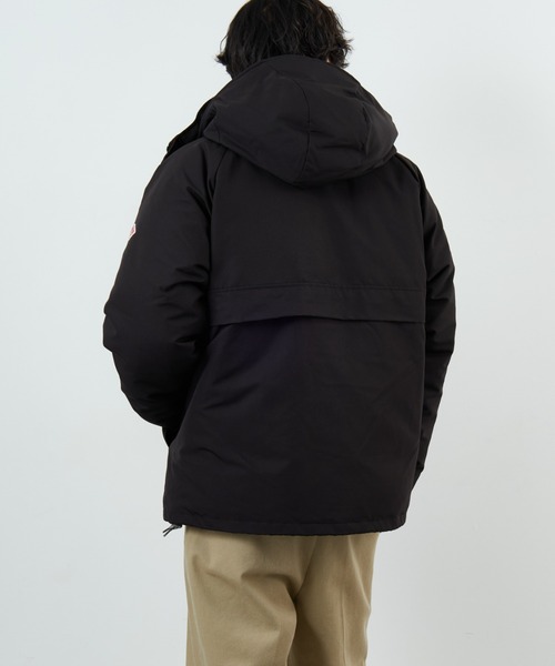 美品 ダントン 23aw N3Bタイプ フーデッド ダウンジャケット ブラック DANTON/ダントン] アーミー フーデッド ダウンジャケット（ダウン