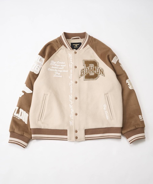 BOY LONDON】EARTHY STADIUM JUMPER（スタジャン）｜BOY LONDON 