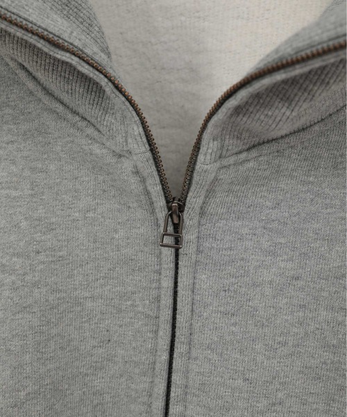 CLANE/クラネ】HALF ZIP SHORT TOPS/ハーフジップショートトップス