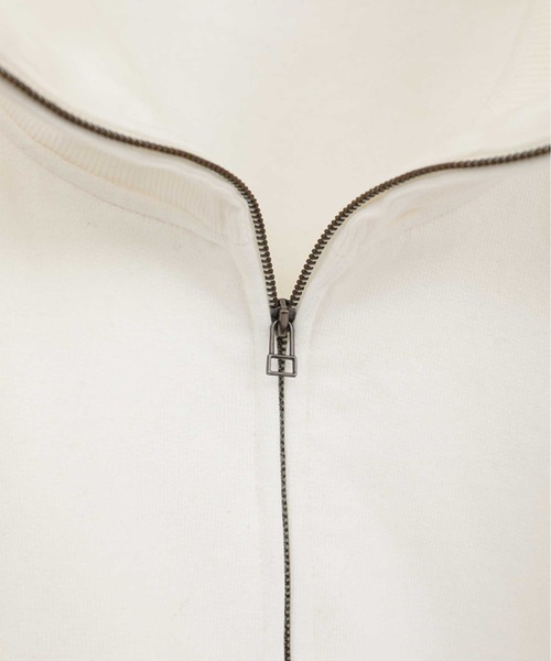 CLANE/クラネ】HALF ZIP SHORT TOPS/ハーフジップショートトップス