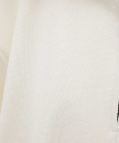 CLANE（クラネ）の「【CLANE/クラネ】HALF ZIP SHORT TOPS/ハーフジップショートトップス/スウェット（スウェット・レディース・ブラウン/ホワイト/グレー・FREE）」の19枚目の写真