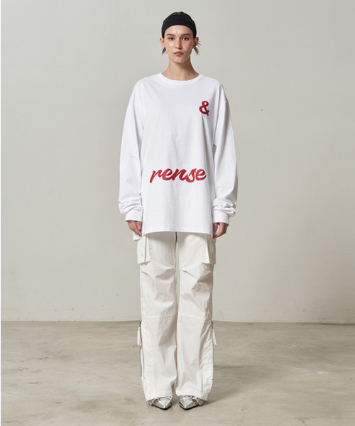RENSE(レンセ)の「Side Zipper Cargo Bootcut Pants Off White(その他パンツ・レディース・その他・SMALL/MEDIUM)」の1枚目の写真