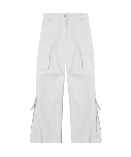 RENSE(レンセ)の「Side Zipper Cargo Bootcut Pants Off White(その他パンツ・レディース・その他・SMALL/MEDIUM)」の4枚目の写真