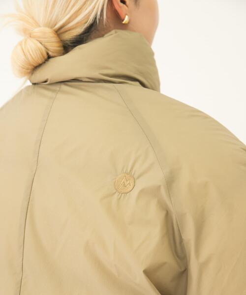 MARMOT(マーモット)の「『別注』Marmot×DOORS Down Jacket(ダウンジャケット/コート・レディース・パープル/ブラック/カーキ・ONE)」の15枚目の写真