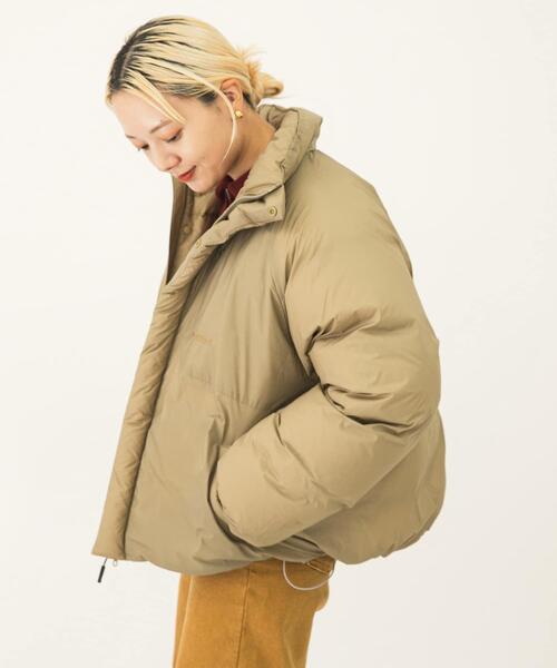 MARMOT(マーモット)の「『別注』Marmot×DOORS Down Jacket(ダウンジャケット/コート・レディース・パープル/ブラック/カーキ・ONE)」の18枚目の写真