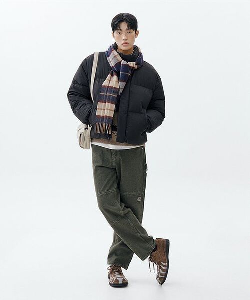 FRIZMWORKS(フリズムワークス)の「WASHED DENIM DOUBLE KNEE PANTS _ WASHED OLIVE(デニムパンツ・メンズ・その他・SMALL/MEDIUM/LARGE/X-LARGE)」の9枚目の写真