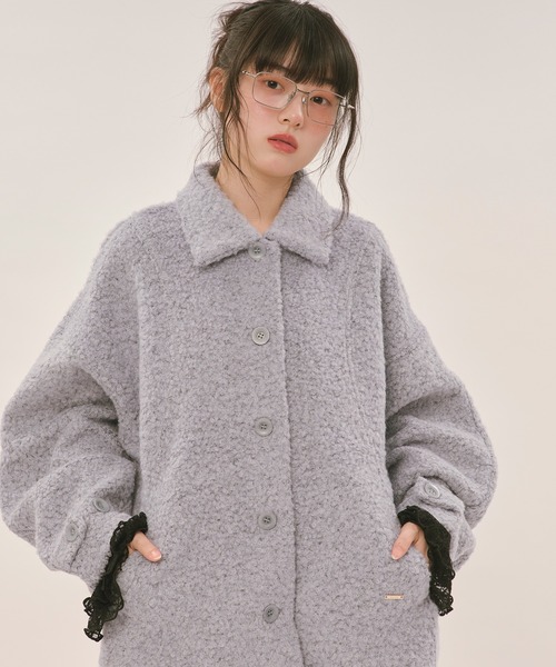 セール】mix color knit jacket / ミックスカラーニットジャケット
